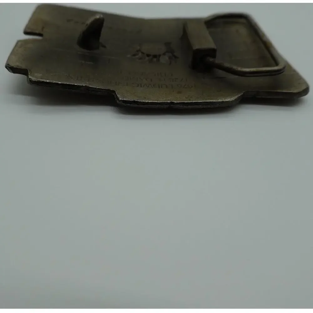 Lewis Buckles Ludwig Drums Belt Buckle Join Ludwig's Drummer Revolution Vintage